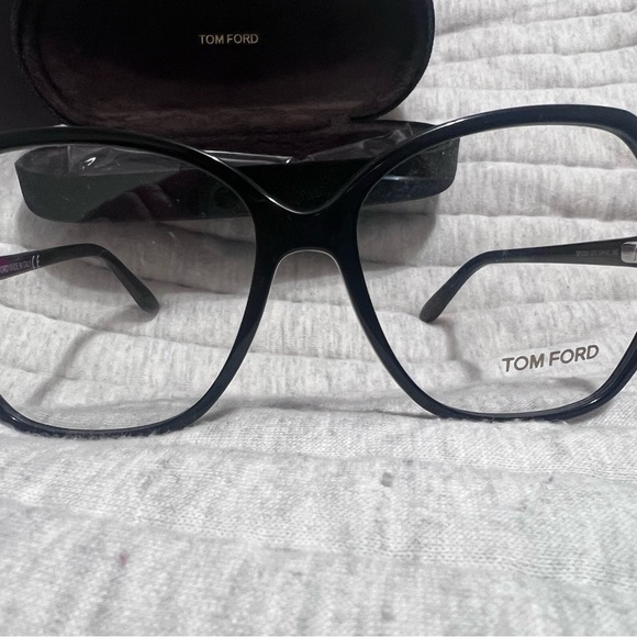 New authentic Tom ford large optical glasses black frame - Picture 8 of 9